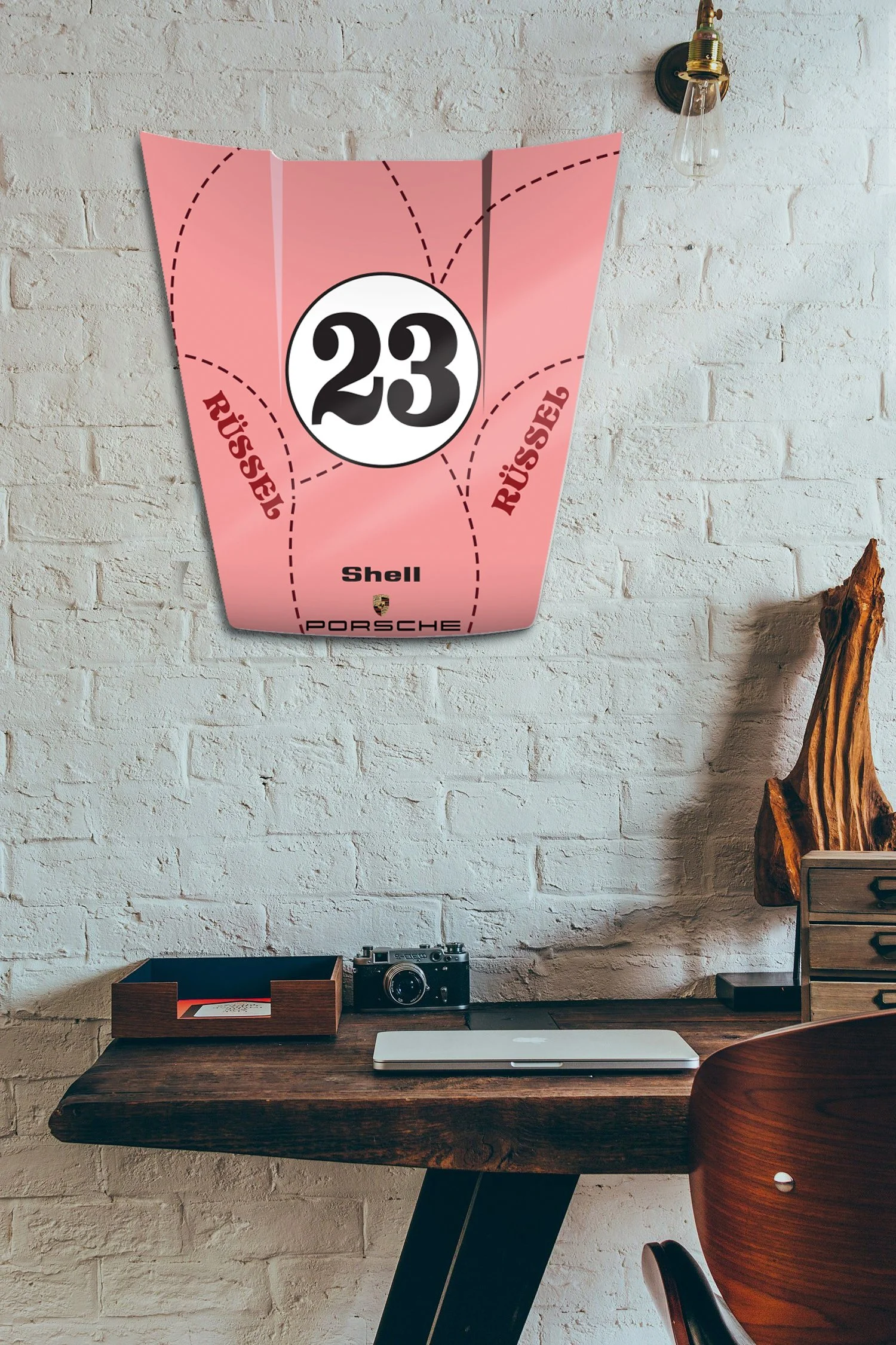 The Air Factor-911 Display Hoods Russel Porsche 911 racing number